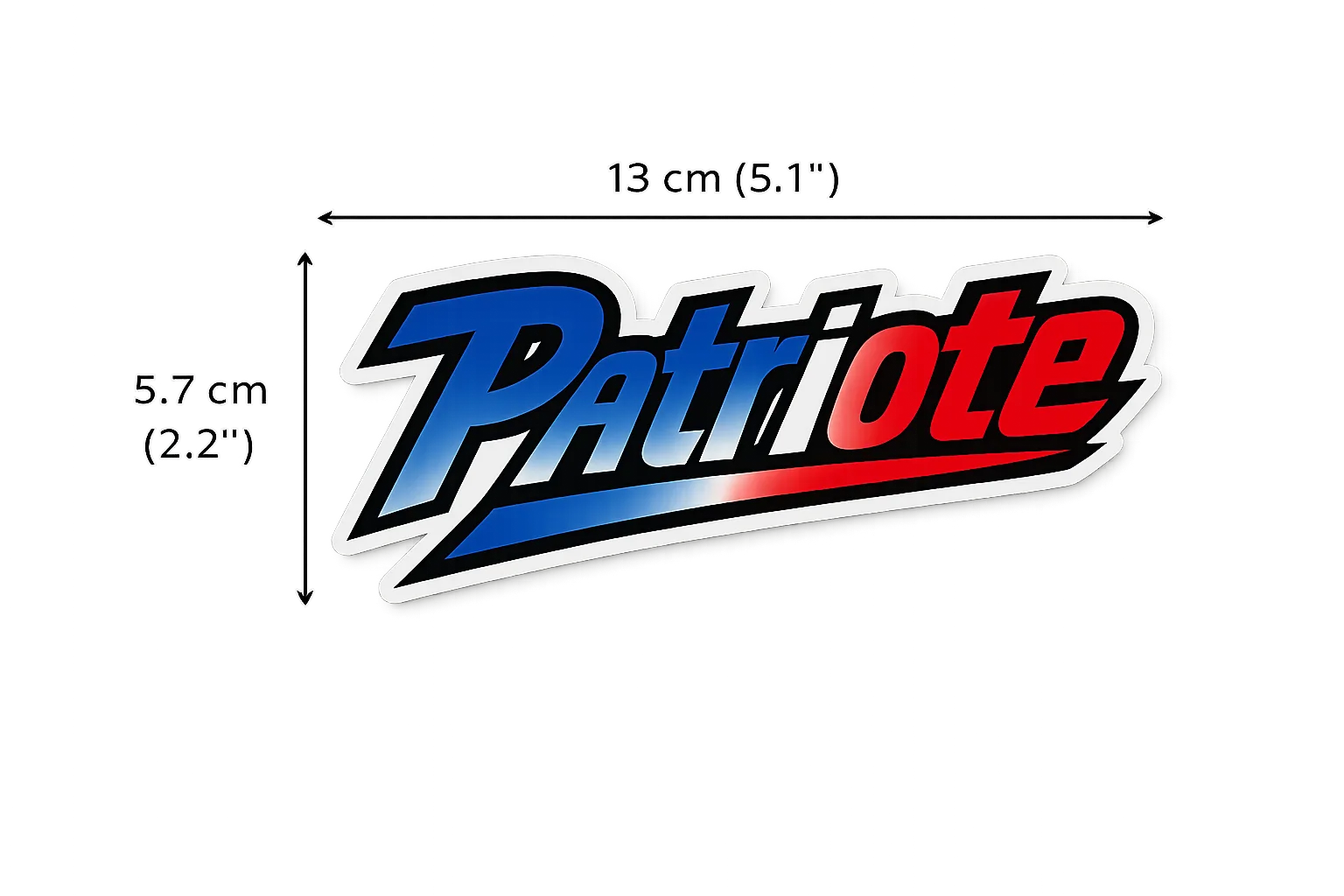 Sticker Patriote