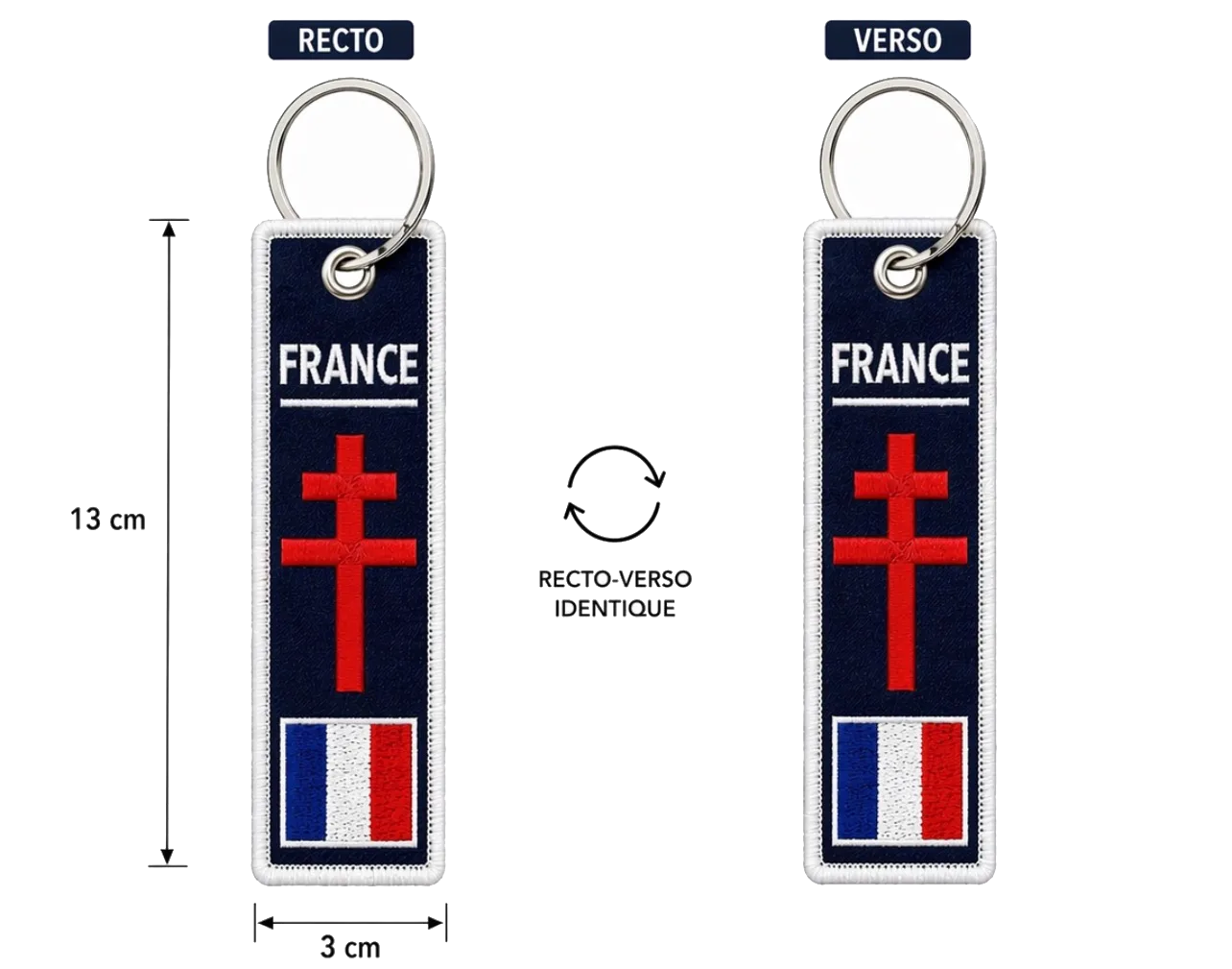 Porte-clés France Libre